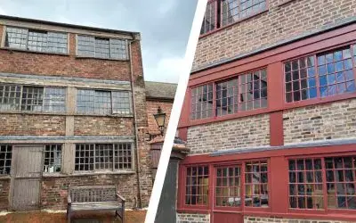 Before and after: historic pin factory building gets smart new makeover