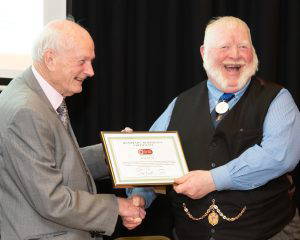 Robin Morris with Alan Myatt