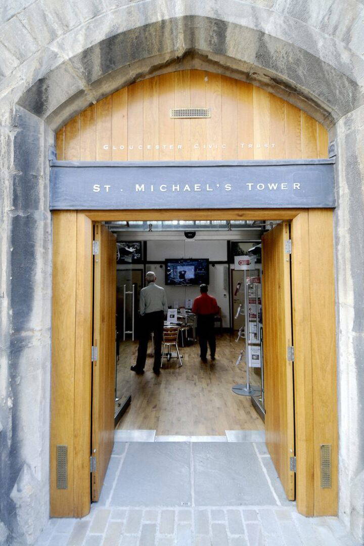 Doorwy looking in after refurbishment