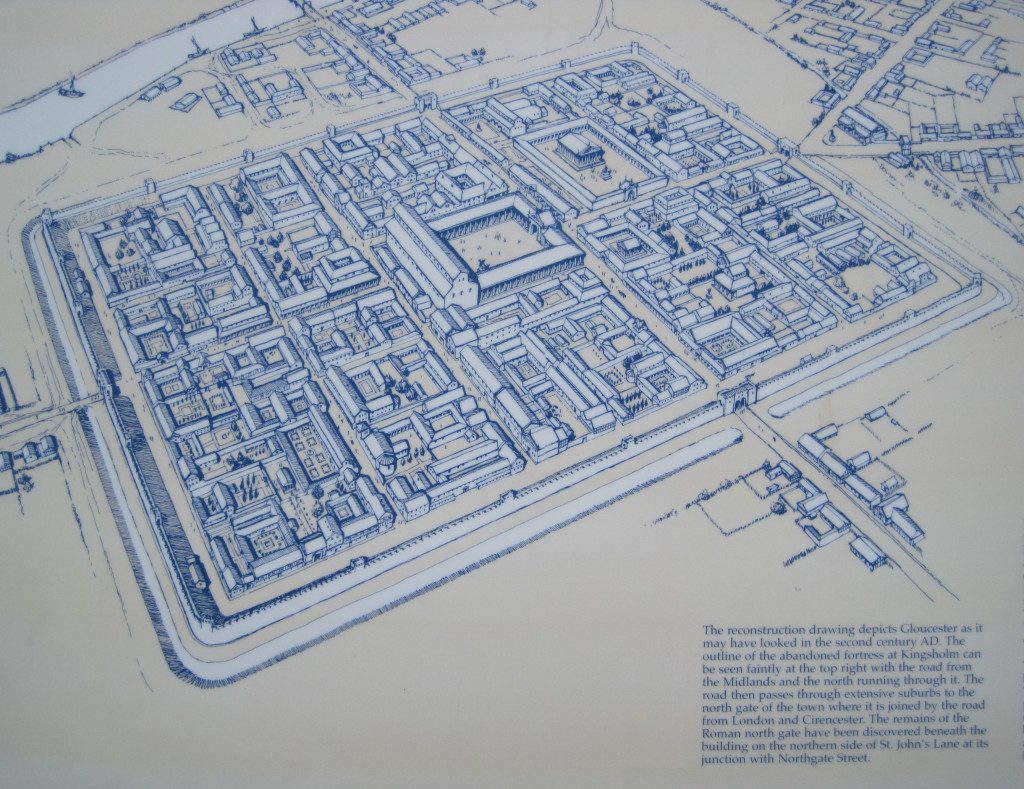 Roman Gloucester close up, by Philip Moss - Gloucester Civic Trust