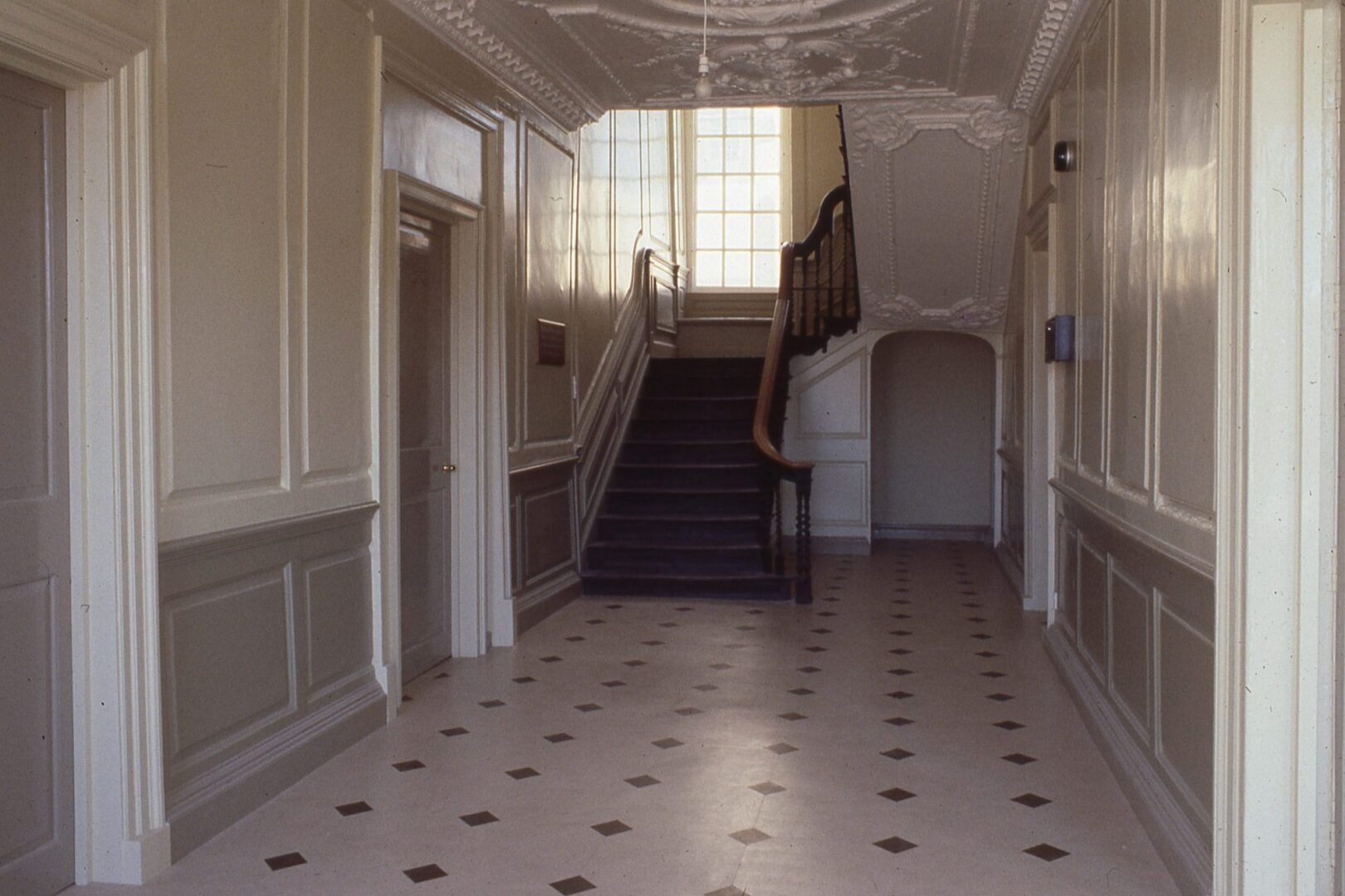 Ladybellegate House hallway and staircase