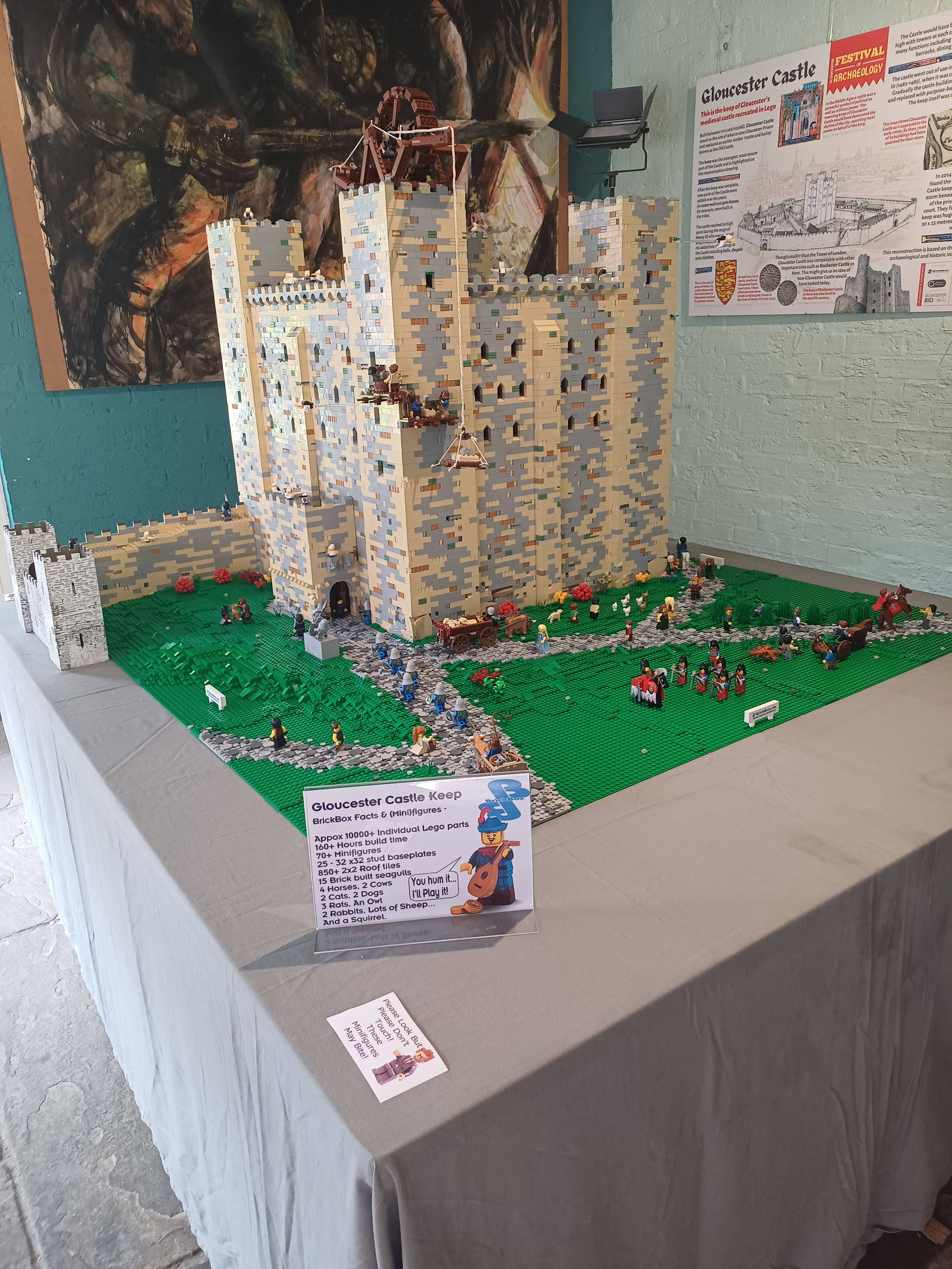 Lego Gloucester Castle Keep