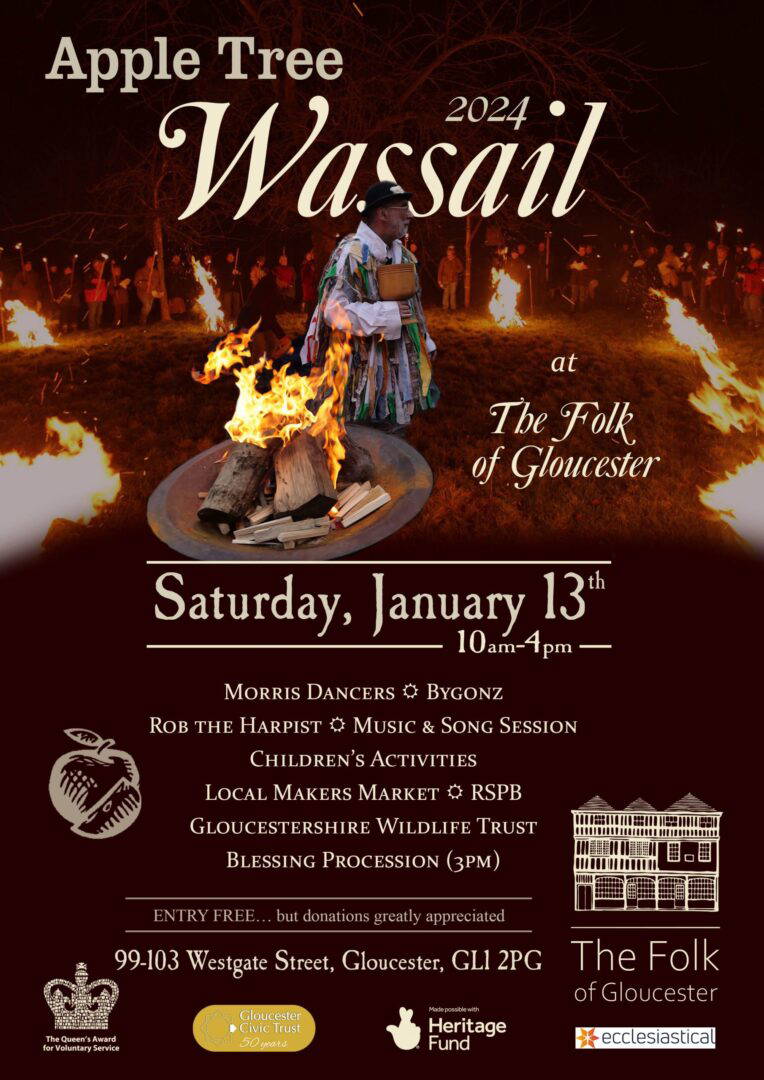Wassail 2024 at The Folk of Gloucester Gloucester Civic Trust